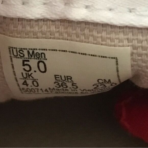 Vans Sneakers Mens Size 5 - Picture 11 of 11